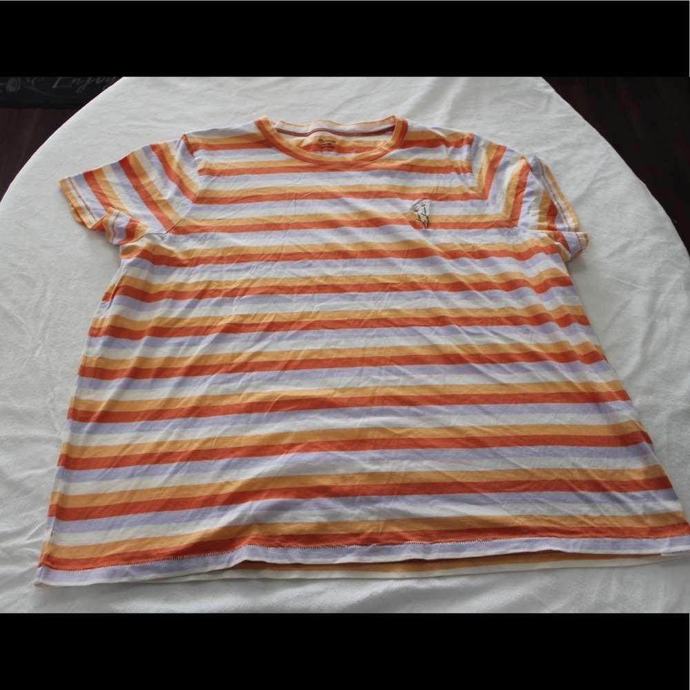 Madewell Stripes 3X T Shirt